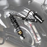 TCMT Remote Reservoir Rear Suspensions Shock Without Trunk Fit For Harley Touring '14-'24 - TCMT