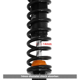 TCMT Remote Reservoir Rear Suspensions Shock Without Trunk Fit For Harley Touring '14-'24 - TCMT