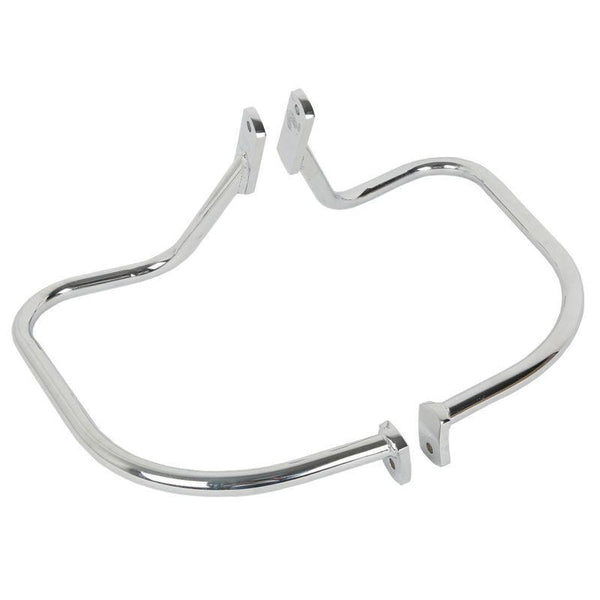 Chrome Rear Saddlebag Guard Crash Bar – Fits Harley Softail Heritage Classic FLHC/FLHCS