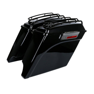 TCMT Saddlebags Lid Top Rail Guard Fit For Harley Touring '94-'13 - TCMT