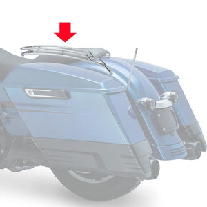 TCMT Saddlebags Lid Top Rail Guards Fit For Harley Touring '14-'24 - TCMT