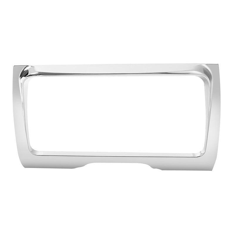 Chrome Deluxe Tri-Line Stereo Trim Cover For Harley Touring Electra Glide 14-23