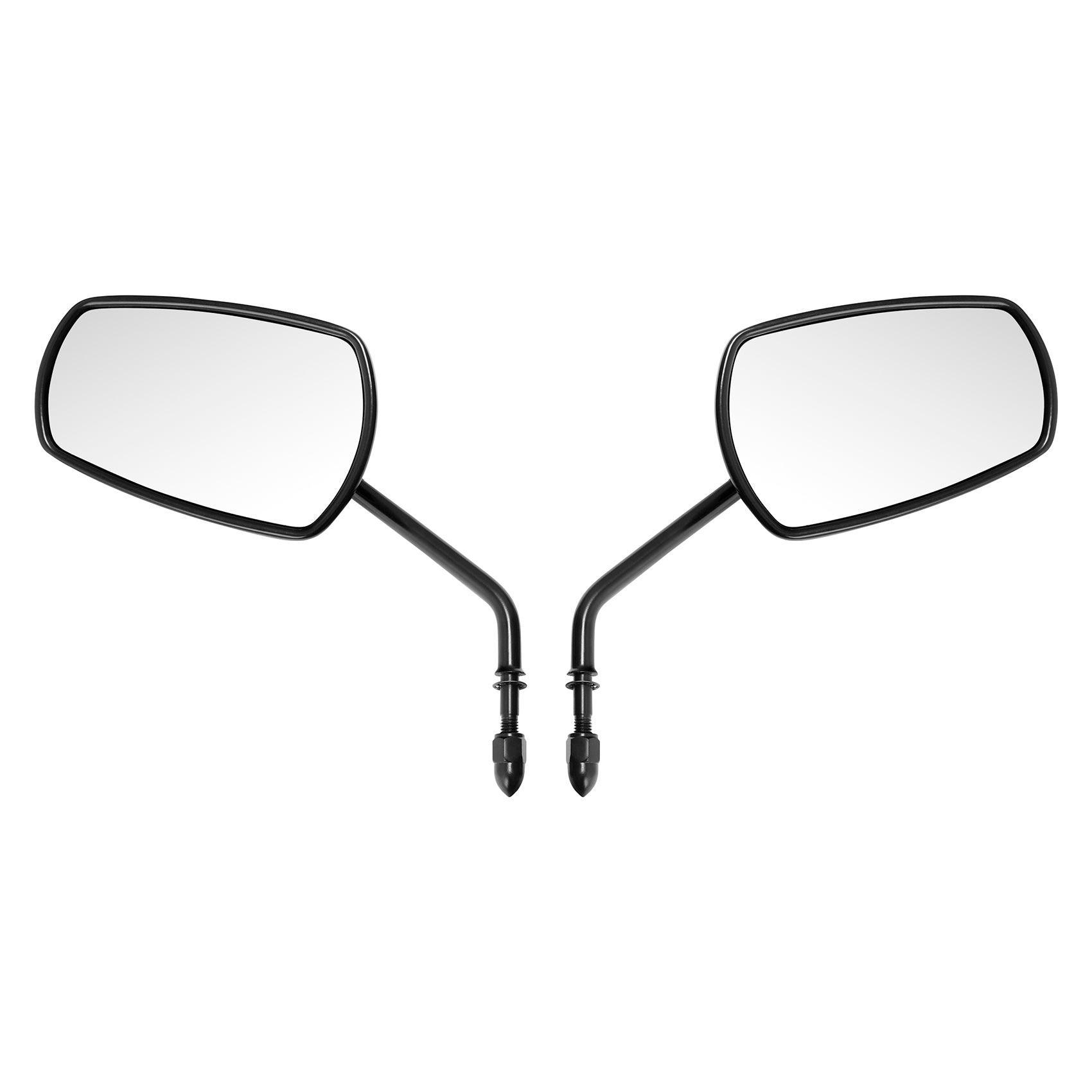 TCMT Universal 8mm Threaded Rear View Mirrors Fit For Harley