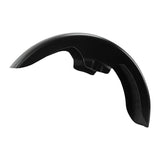 TCMT Unpainted Black Front Fender Fit For Harley Electra Street Road Glide '09-'23