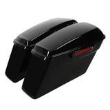 TCMT Vivid Black Hard Saddlebags Fit For Harley Touring '14-'24