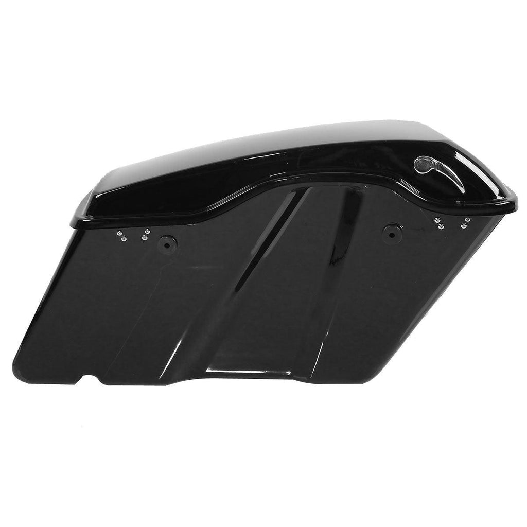 TCMT Vivid Black Hard Saddlebags Fit For Harley Touring '14-'24