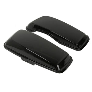 TCMT Vivid Black Saddlebag Lids Fit For Harley Touring '14-'24
