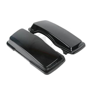 TCMT Glossy Black Vivid Black Saddlebag Lids Fit For Harley Touring Road King Road Glide Street Glide Electra Glide Ultra-Classic 1993-2013 - TCMT