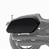 TCMT Vivid Black Saddlebags with Brackets Fit For Harley Low Rider ST FXLRST '22-'24 - TCMT