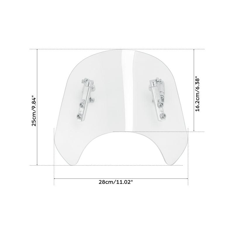TCMT Windshield Fit For Triumph Scrambler 900 '19-'22 Speed Twin '19-'23 - TCMT