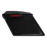 TCMT Vivid Black 5" Stretched Hard Saddlebags 6"x9" CVO Speaker Lids Fit For Harley Touring '93-'13