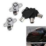 TCMT Hard Saddldbags Locks & Keys Set Fit For Harley Touring '93-'13 - TCMT