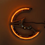 TCMT Brake Rotor Covers LED Light Fit For Honda Goldwing GL1800 '18-'25 - TCMT