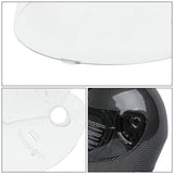Short Anti-Fog Replacement Visor For Cassida Fibre Helmet (Clear - Foto 6