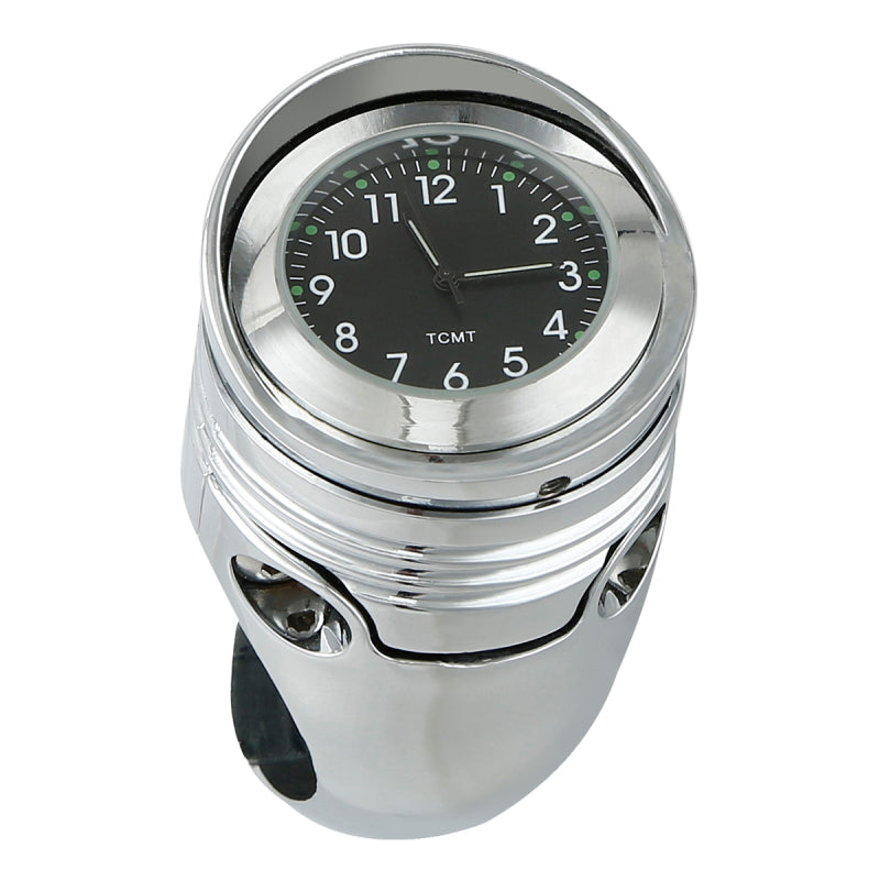TCMT 1 1/4" Handlebar Clock Mount Fit For Harley Cruiser Chopper Custom