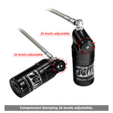 TCMT Remote Reservoir Rear Suspension Shocks Fit For Harley Touring '23.5-'25