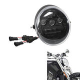 TCMT LED Headlight Hi/Lo Lamp Fit For Harley VROD V-Rod VRSC VRSCA VRSCB VRSCR VRSCF