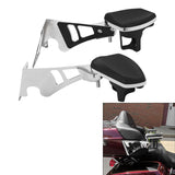 TCMT Passenger Arm Rests & Adjustable Drink Holders Fit For Harley Touring '97-'13 Tour Pack