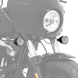 TCMT Amber Front LED Turn Signal Light Amber Fit For Harley XL48 XL1200X '16-'22