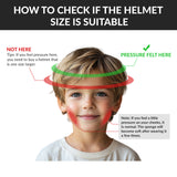 TCMT Rose Red Star Youth Kids DOT Motocross Off-Road Helmet