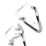 TCMT Vivid Black Saddlebag Support Guards Fit For Harley Sport Glide '18-'25