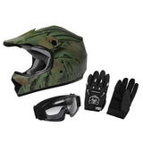 TCMT Youth Kids DOT Motocross Off-Road Helmet