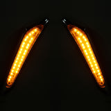 TCMT Front Brake Fork Mounted LED Lights Fit For Honda Goldwing GL1800 '18-'23