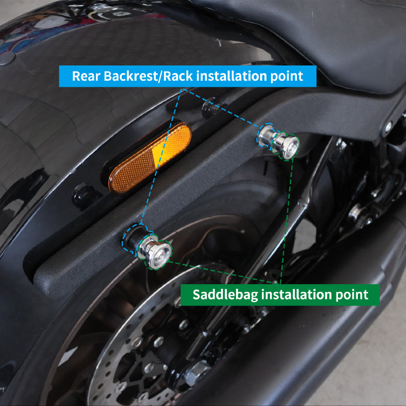 TCMT Detachable Docking Hardware Kit Fit For Harley Softail '18-'25