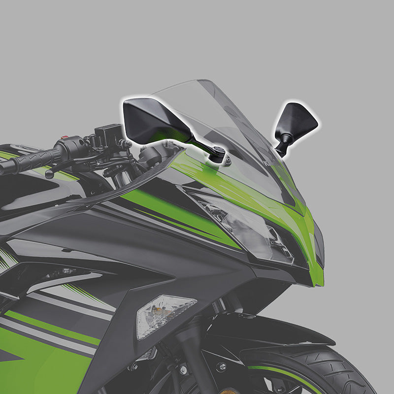 TCMT Rear View Side Mirrors Fit For Kawasaki Ninja ZX6R '13-'25