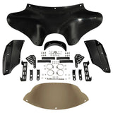 TCMT Front Batwing Outer Fairing with Windshield Mounting Brackets Hardwares Fit For Harley