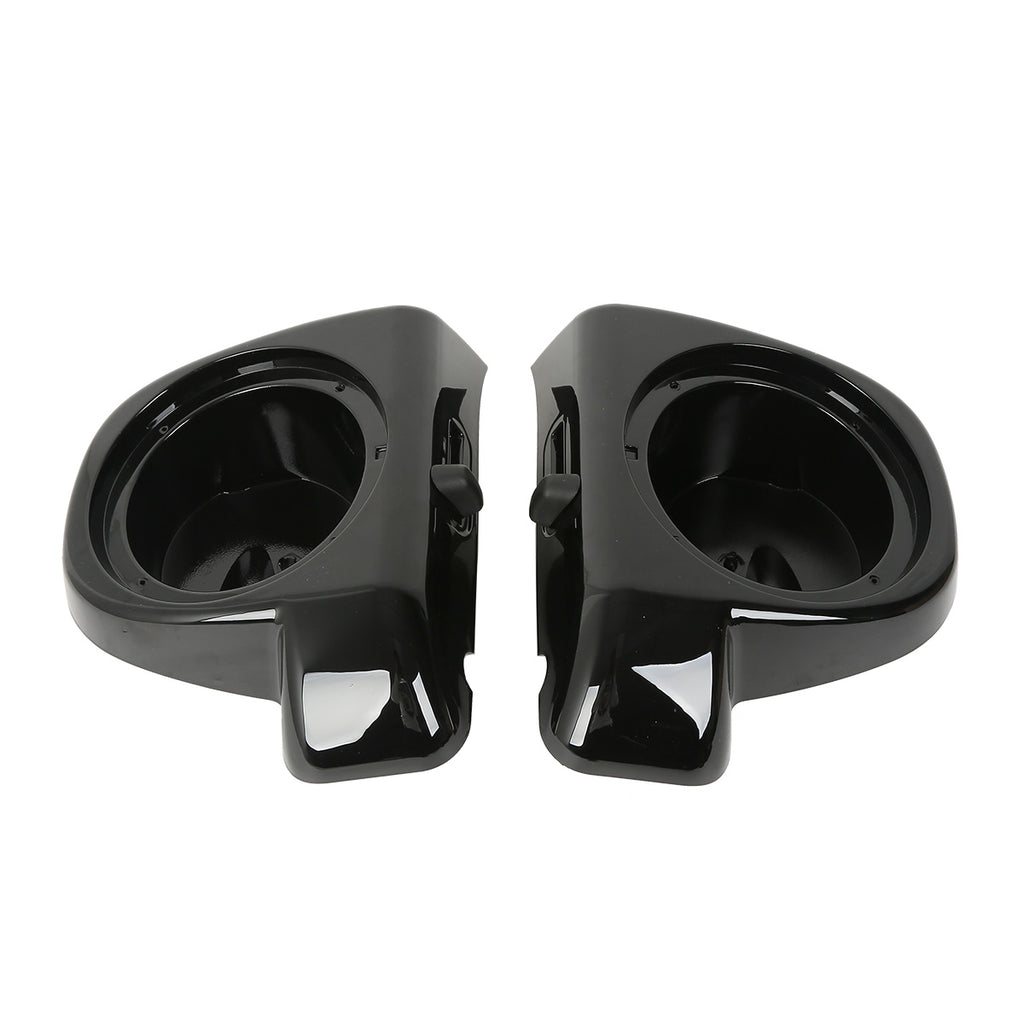 TCMT 6.5" Speaker Pods Boxes Lower Vented Fairing For Harley Touring '14-'23