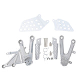 TCMT Driver Rider Foot Pegs Footrests Bracket Fit For Honda CBR1000RR '04-'07