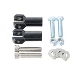 TCMT 2.25" Passenger Footpegs Support Mount Clevis Kit Fit For Harley Softail '00-'06