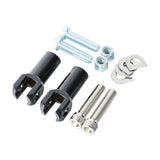 TCMT 2.25" Passenger Footpegs Support Mount Clevis Kit Fit For Harley Softail '00-'06