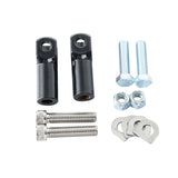 TCMT 2.25" Passenger Footpegs Support Mount Clevis Kit Fit For Harley Softail '00-'06