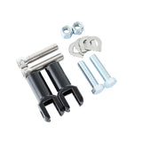 TCMT 2.25" Passenger Footpegs Support Mount Clevis Kit Fit For Harley Softail '00-'06