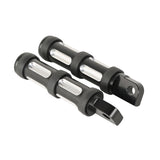 TCMT Black Motorcycle Footpeg FootPegs Rests Fit For Harley