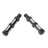 TCMT Black Motorcycle Footpeg FootPegs Rests Fit For Harley