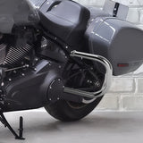 TCMT Vivid Black Saddlebag Support Guards Fit For Low Rider S FXLRS '20-'25
