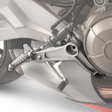 TCMT Front Driver Footpegs Footrests Bracket Fit For Aprilia RS660 '21-'23