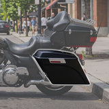 TCMT 5" Stretched Hard Saddlebags Fit For Harley Touring '93-'13
