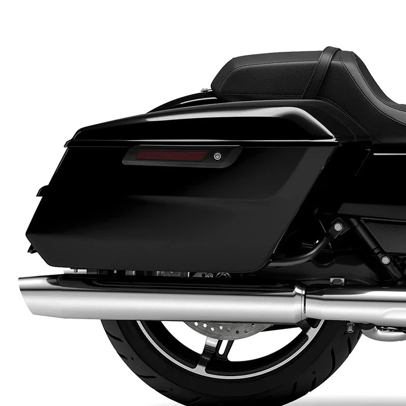 Harley-Davidson ソフティル TCMT製ピッグラディウス TCMT Vivid Black Hard Saddlebags Fit For Harley CVO Road Glide