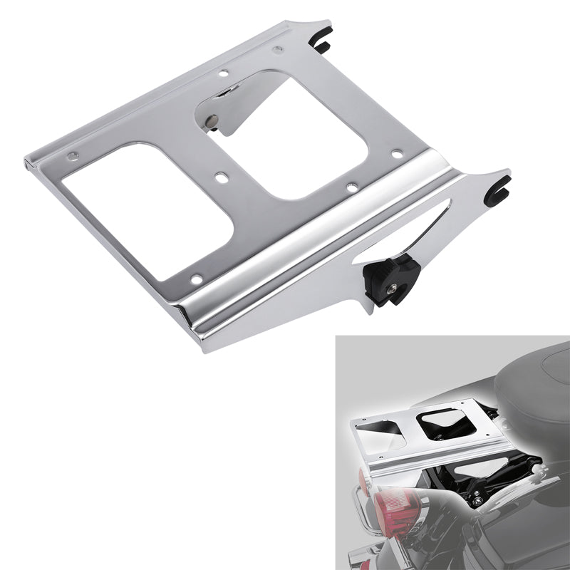 TCMT Detachable Two-Up Pack Mounting Rack Fit For Harley