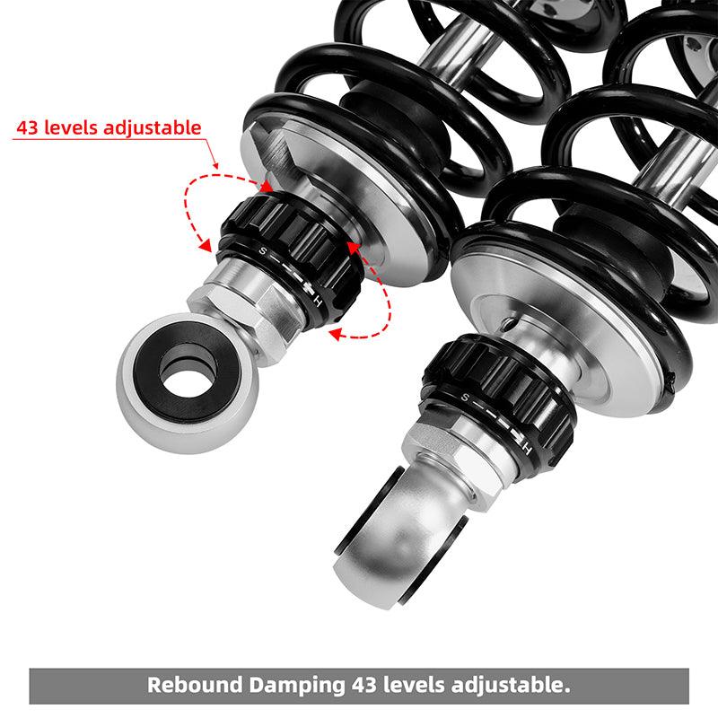 TCMT Remote Reservoir Rear Suspension Shocks Fit For Harley Touring '1