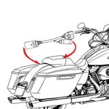 TCMT Tour Pack 12Pin to 6Pin Wire Harness Adapter Fit For Harley Touring '23.5 -'25