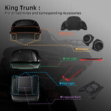 TCMT 13.7" King Trunk Cutouts Fit For Harley Touring '14-'26
