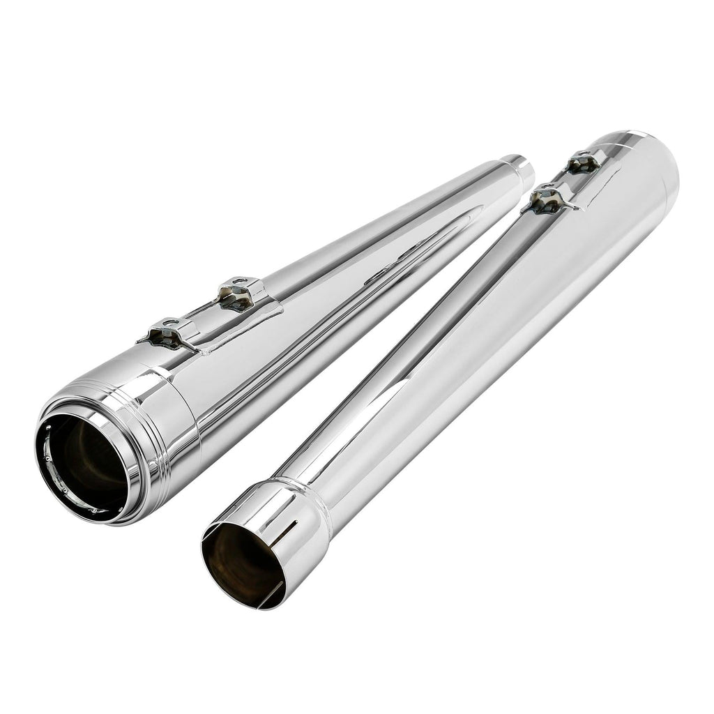 TCMT 4" Megaphone Slip-On Mufflers Exhaust Fit For Harley Touring 2017-2022 - TCMTMOTOR