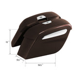 TCMT Hard Saddlebags Fit For Indian