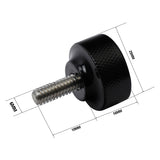 TCMT Motorcycle Seat Bolt Screw Fit For Harley Dyna Softail Sportster '97-'26