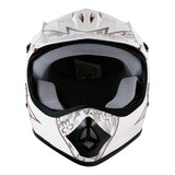 TCMT Pink Butterfly Youth Kids DOT Motocross Off-Road Helmet